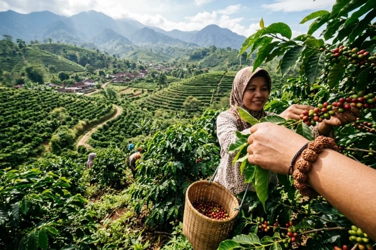 Gelang Jenitri, Cendera Mata Unik dari Kampung Kopi Rigis Jaya