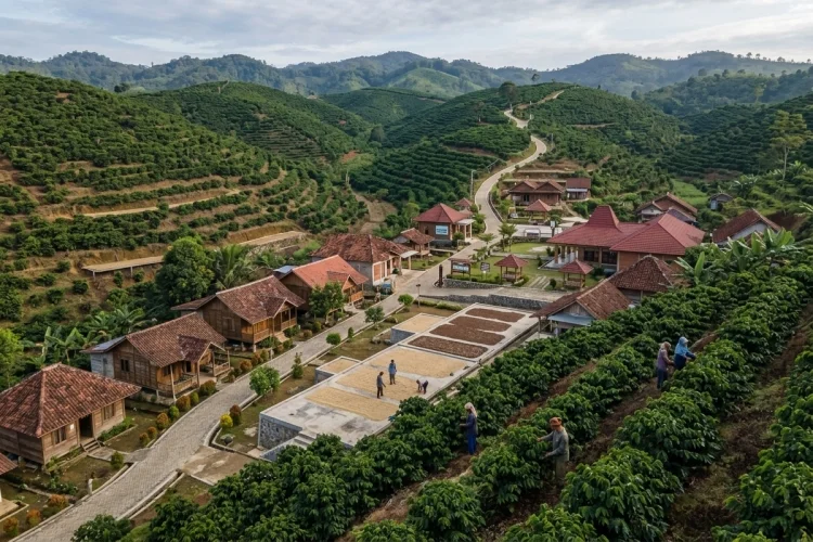 Sejarah Pekon Rigis Jaya, Dari Perbukitan Kopi ke Desa Wisata