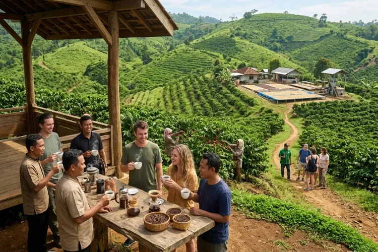 Wisata Edukasi Kopi Rigis Jaya, Belajar dari Kebun hingga Cangkir